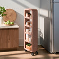 Bureau-organizer op wielen, met vijf niveaus, kleur crème