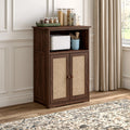 Opbergkast van hout, kleur bruin