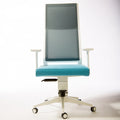 Ergonomische bureaustoel, kleur grijs