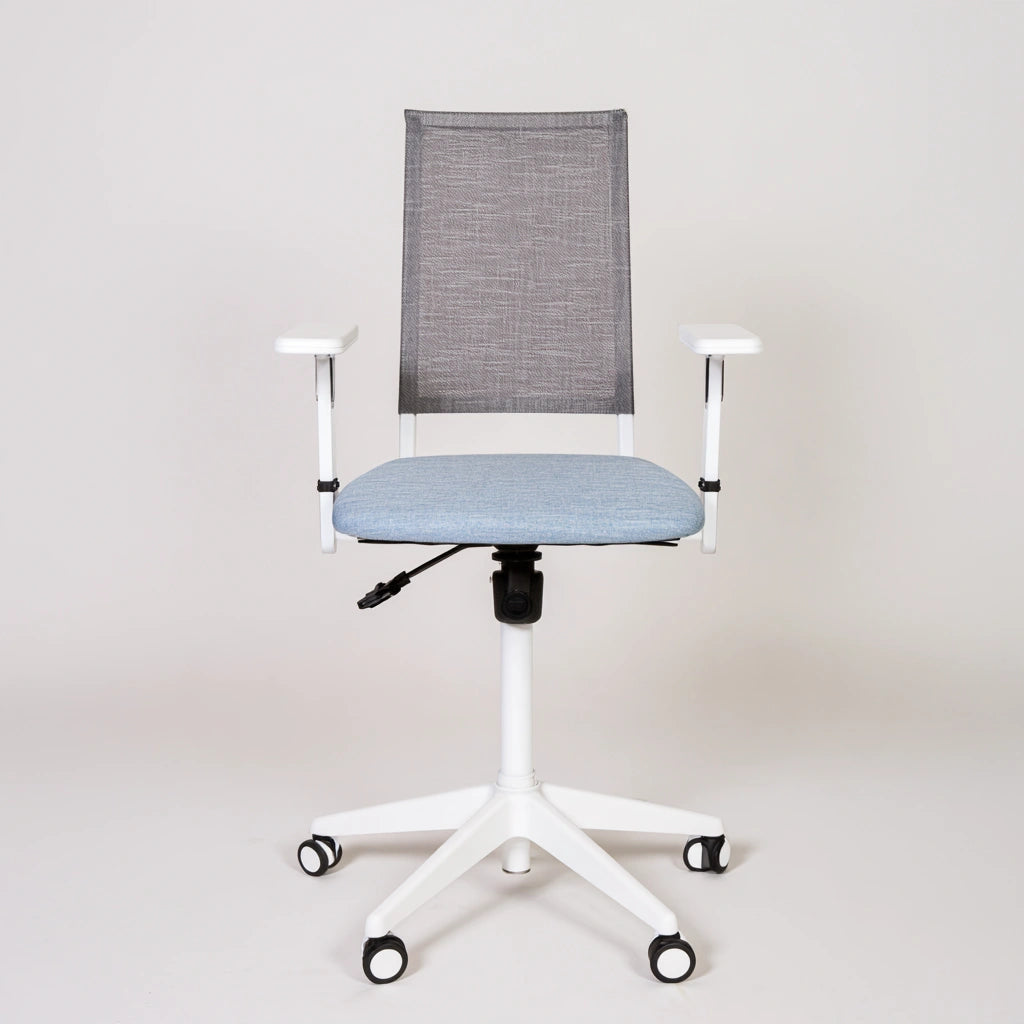 Ergonomische bureaustoel, kleur grijs
